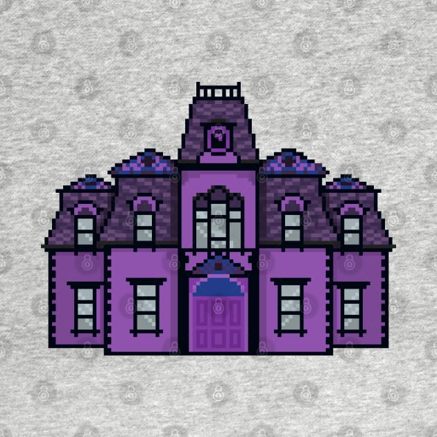 Victorian Gothic mansion Pixel art by toffany's